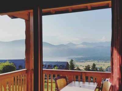 Vue sur la montagne